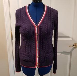 Brooks Brothers Navy knit cardigan